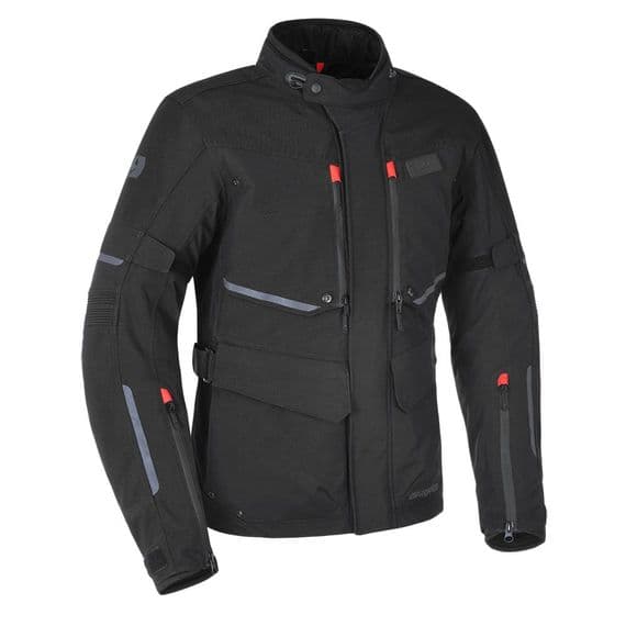 Oxford Mondial Laminate Jacket Black