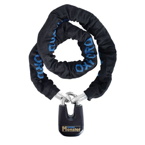 Oxford Monster 1.5m Chain & Padlock