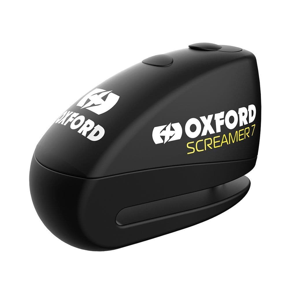 Oxford Screamer 7 - Allarme Blocco Disco Per Motocicletta Con Sensori Movimento, Colore Giallo - Foto 12