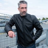 Oxford Walton Leather Jacket Black