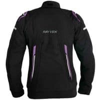Rayven RSX Softshell Aramid Ladies Jacket Black Purple