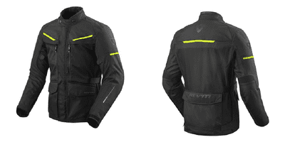 Revit Safari 3 WP Jacket Black Fluo