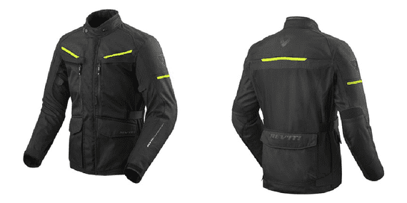 Revit Safari 3 WP Jacket Black Fluo