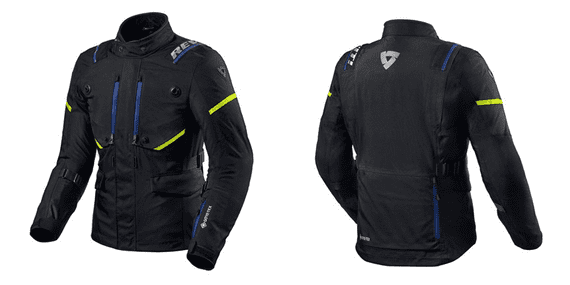Revit Vertical Laminate GTX Jacket Black
