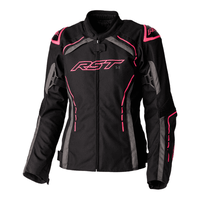 RST S1 CE Ladies  Textile Jacket Black pink