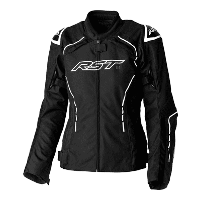 RST S1 CE Ladies  Textile Jacket White-Black