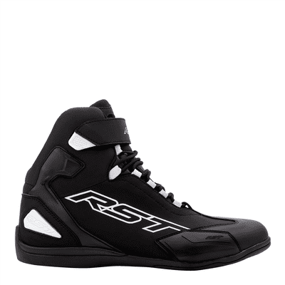 RST SABRE MOTO SHOE MENS CE BOOT BLACK BLACK-WHITE