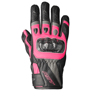 RST Stunt 3 CE Ladies Gloves Pink-Black