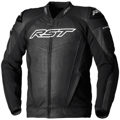 RST Tractech Evo 5 Black Leather Jacket