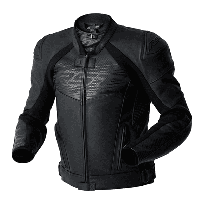 RST Tractech Evo D30 Black Leather Jacket
