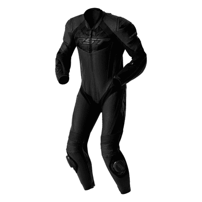 RST Tractech Evo D3O Leather Suit Black Black
