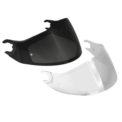 Shark Skwal D-Skwal + Spartan Max Vision Visors  Clear/Black