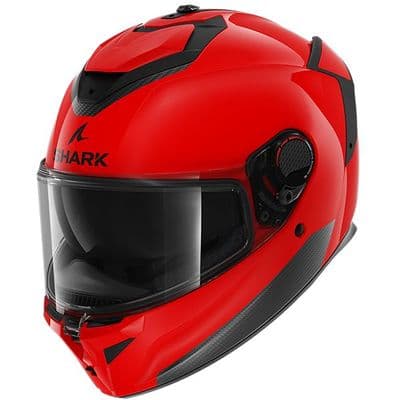 Shark Spartan GT Pro Blank Red