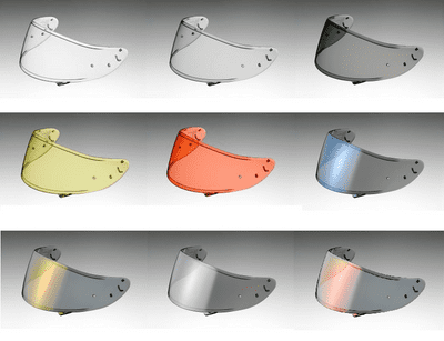 Shoei CWR-1 Visors NXR 1.    XSPIRIT 3