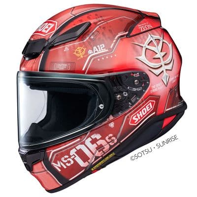 Shoei NXR2 MS-06S Char's Zaku II TC-1 Helmet