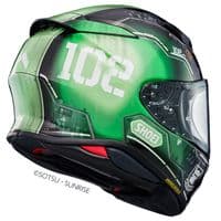 Shoei NXR2 MS-06S Char's Zaku II TC-4 Helmet