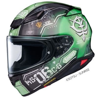 Shoei NXR2 MS-06S Char's Zaku II TC-4 Helmet