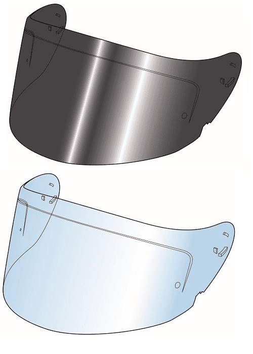 V-Can V127/V128/V151 Visors