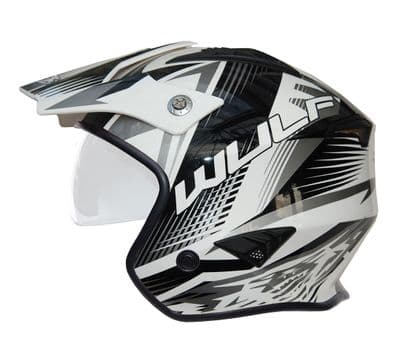 Wulfsport Aspect Trials Helmet White