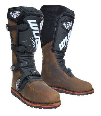 Wulfsport HL Trials Boots Brown