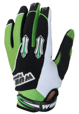 Wulfsport Stratos MX Gloves - Green - Adults