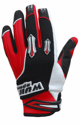 Wulfsport Stratos MX Gloves - Red - Adults