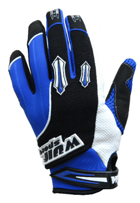 Wulfsport Stratos MX/Trials Gloves - Blue - Kids