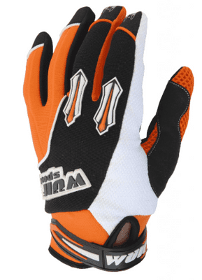 Wulfsport Stratos MX/Trials Gloves - Orange - Kids