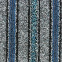 jhs Entrance Matting Collection: Trio Mat - Grey Blue