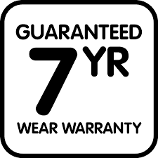 Guaranteed 7 year warranty