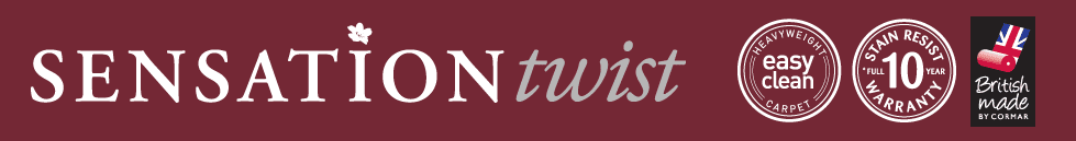 Cormar carpets - Sensation Twist banner