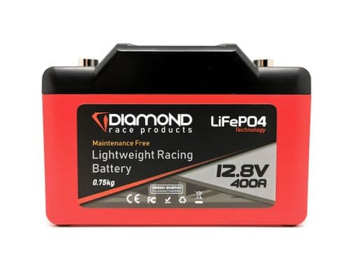 NEW! Lightweight LiFePO4 Racing Batteries from Diamond Race Products - DB-2 400A