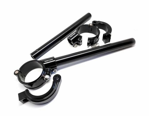 Diamond Race Products - Ultra-Lightweight 55mm Clip-on Handlebars for 2019+ BMW S1000RR models