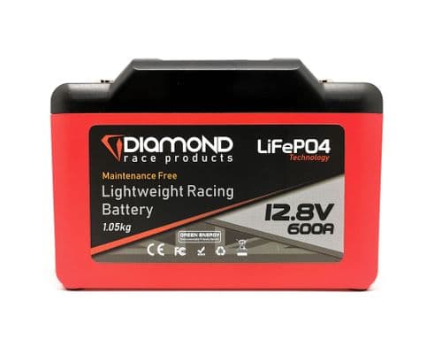 NEW! Lightweight LiFePO4 Racing Batteries from Diamond Race Products - DB-3 600A