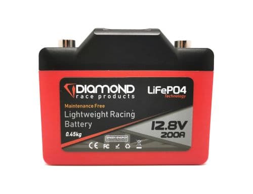 NEW! Lightweight LiFePO4 Racing Batteries from Diamond Race Products - DB-1 200A