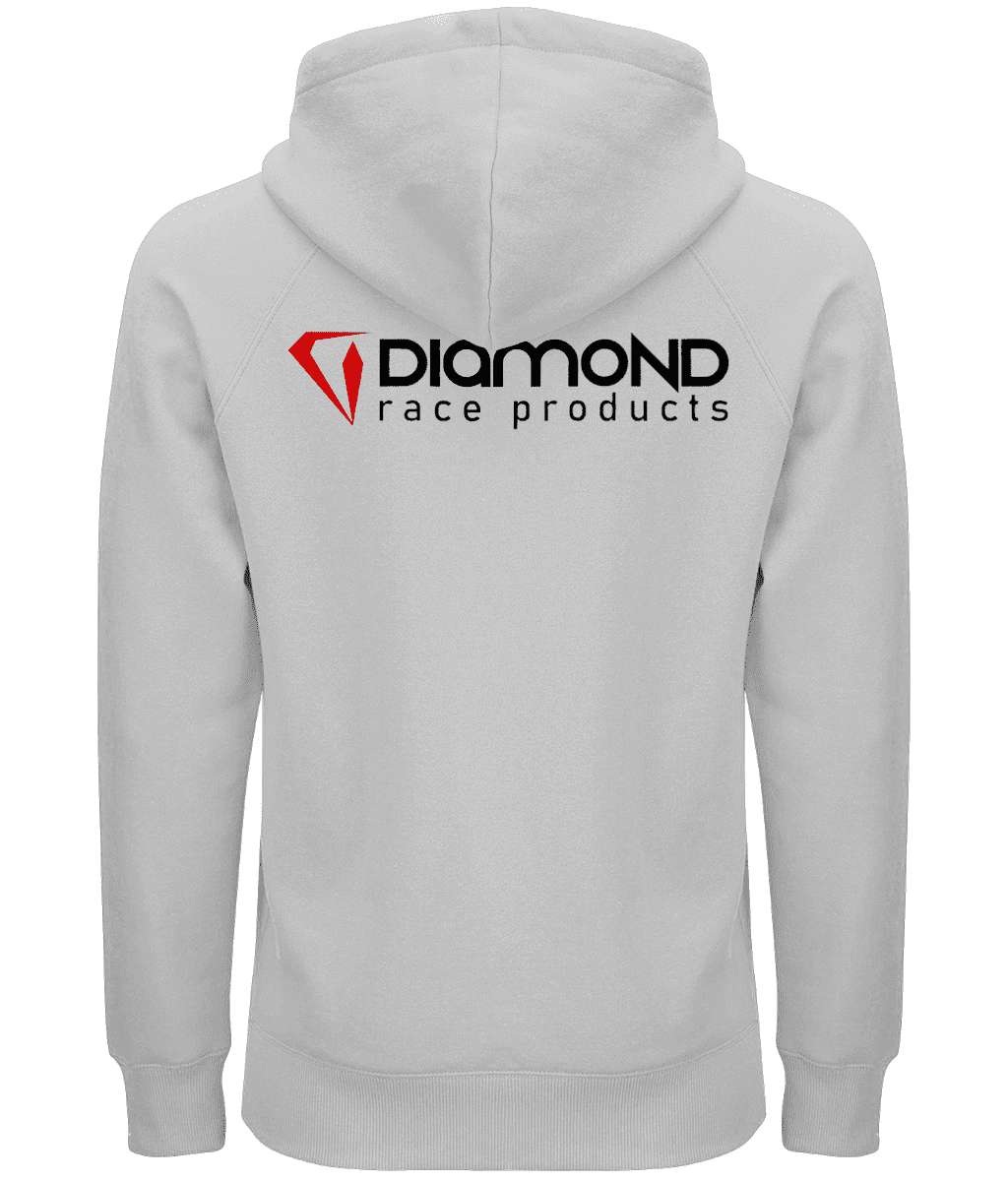 Diamond Hoodie Light Grey