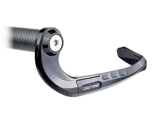 'Drop-Down' Style Front Brake Lever Guard from Diamond Race Products - Improved for 2023!