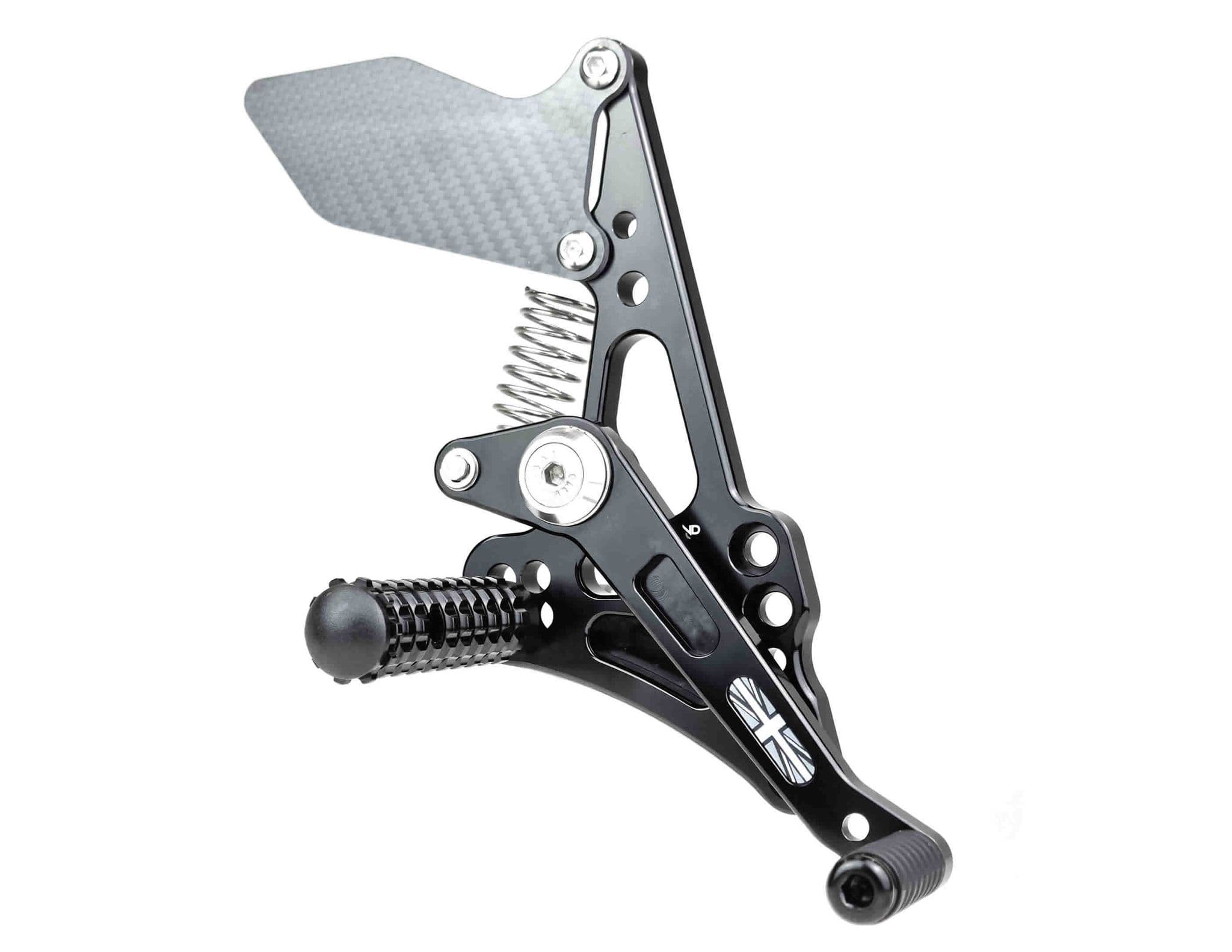 Suzuki GSXR1000 Rearsets from Diamond Race Products - Now with Carbon ...