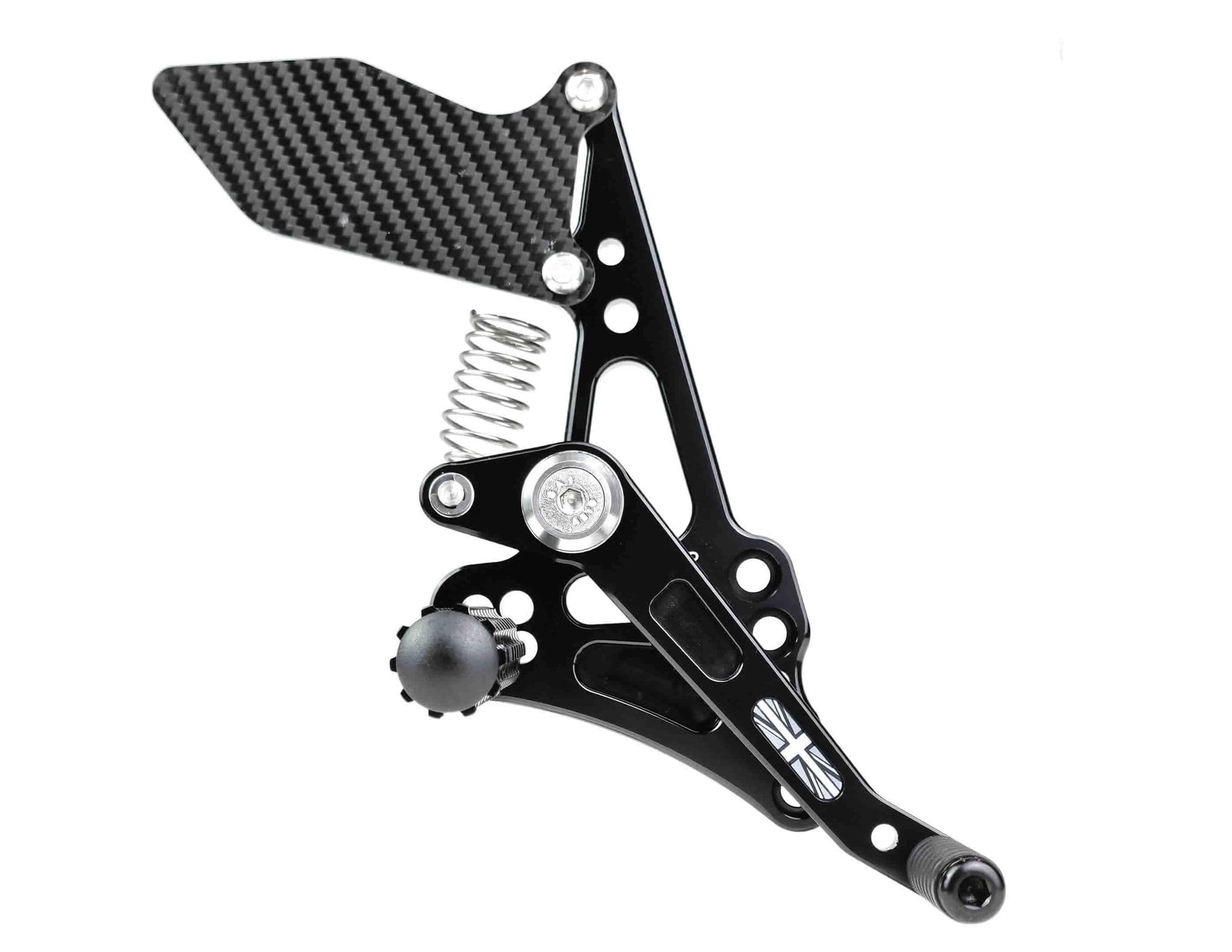 Suzuki GSXR600 Rearsets from Diamond Race Products - Now with Carbon Fibre!