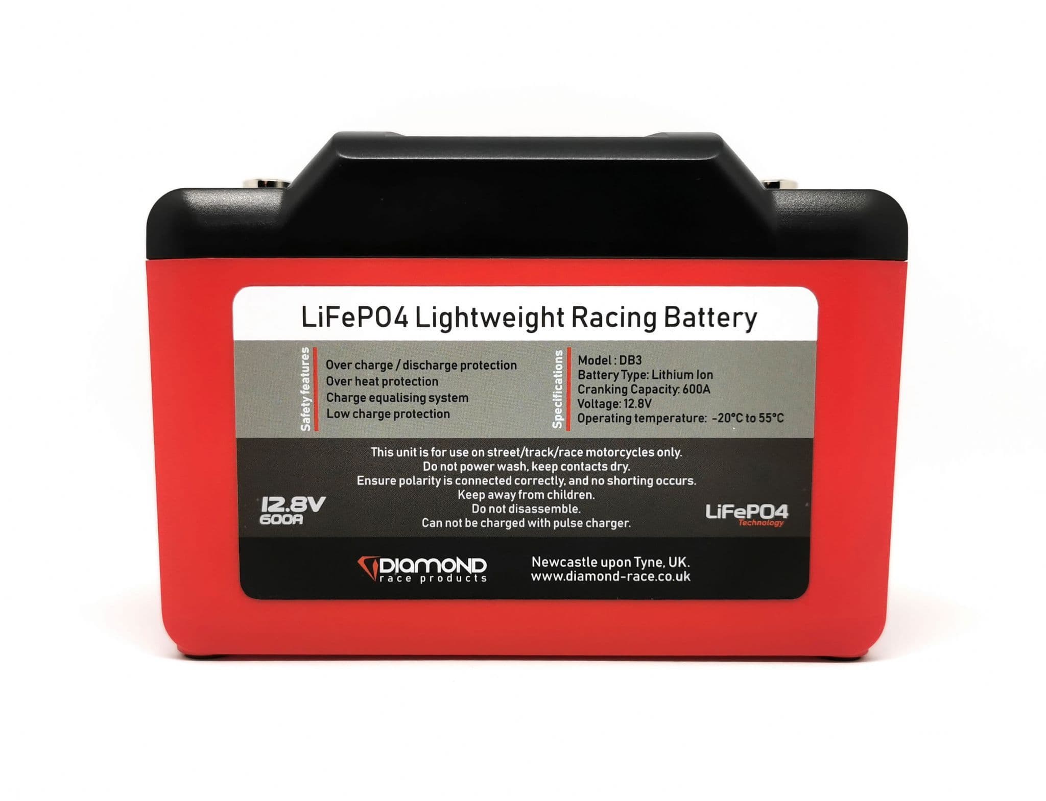 NEW! Lightweight LiFePO4 Racing Batteries from Diamond Race Products ...