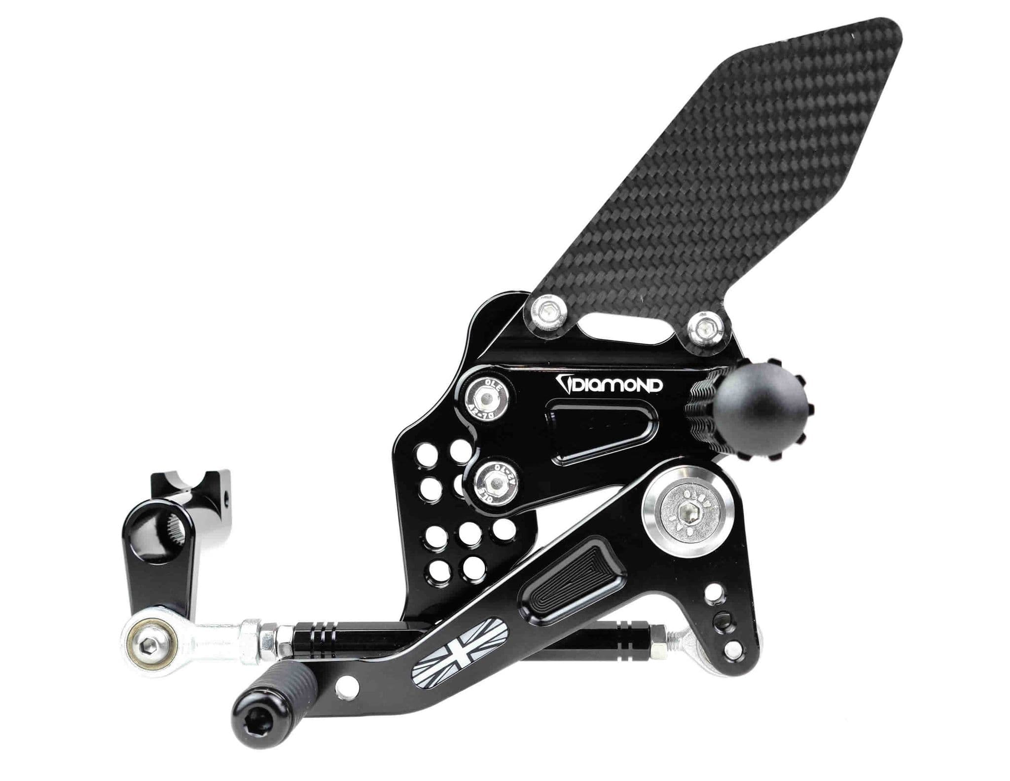 Kawasaki Ninja 300/400 Rearsets from Diamond Race Products Now with