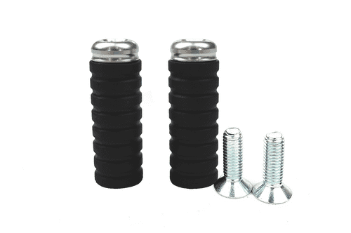Replacement Toepegs (Silver or Black) from Diamond Race Products - More NEW products for 2022!