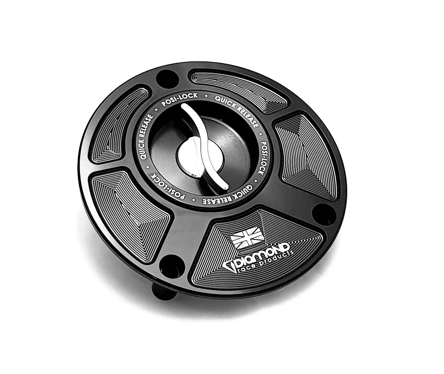 Diamond Race Products Quick Release Tank Caps for Yamaha motorcycles