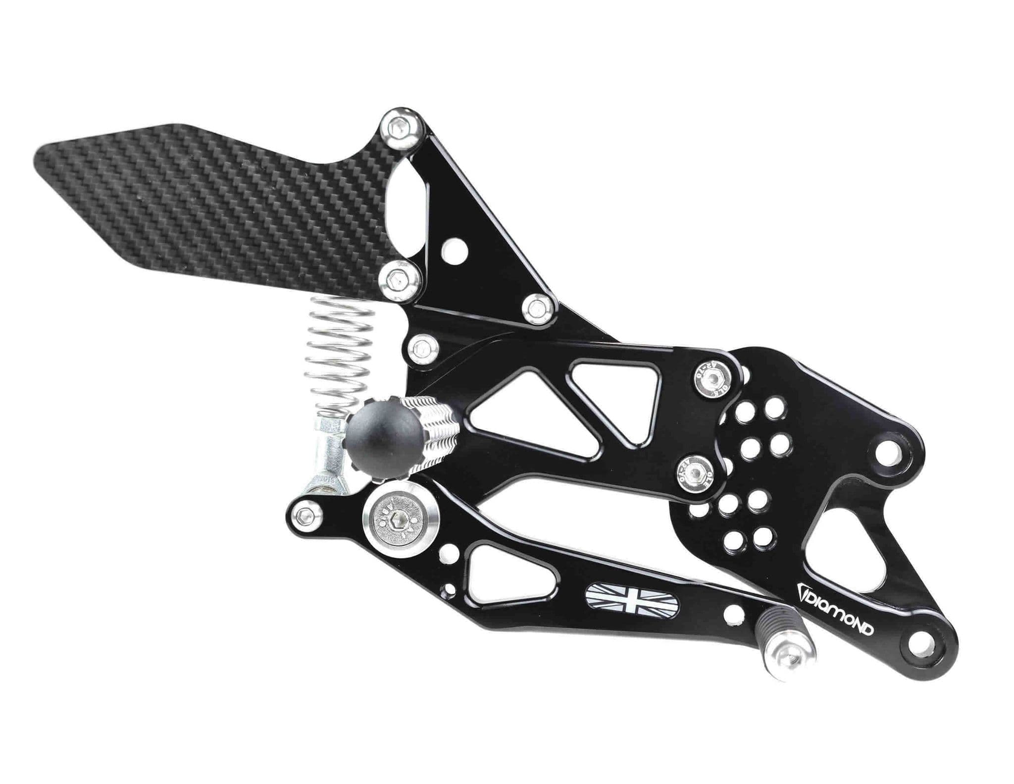 Yamaha R1 Rearsets from Diamond Race Products Now with Carbon Fibre!