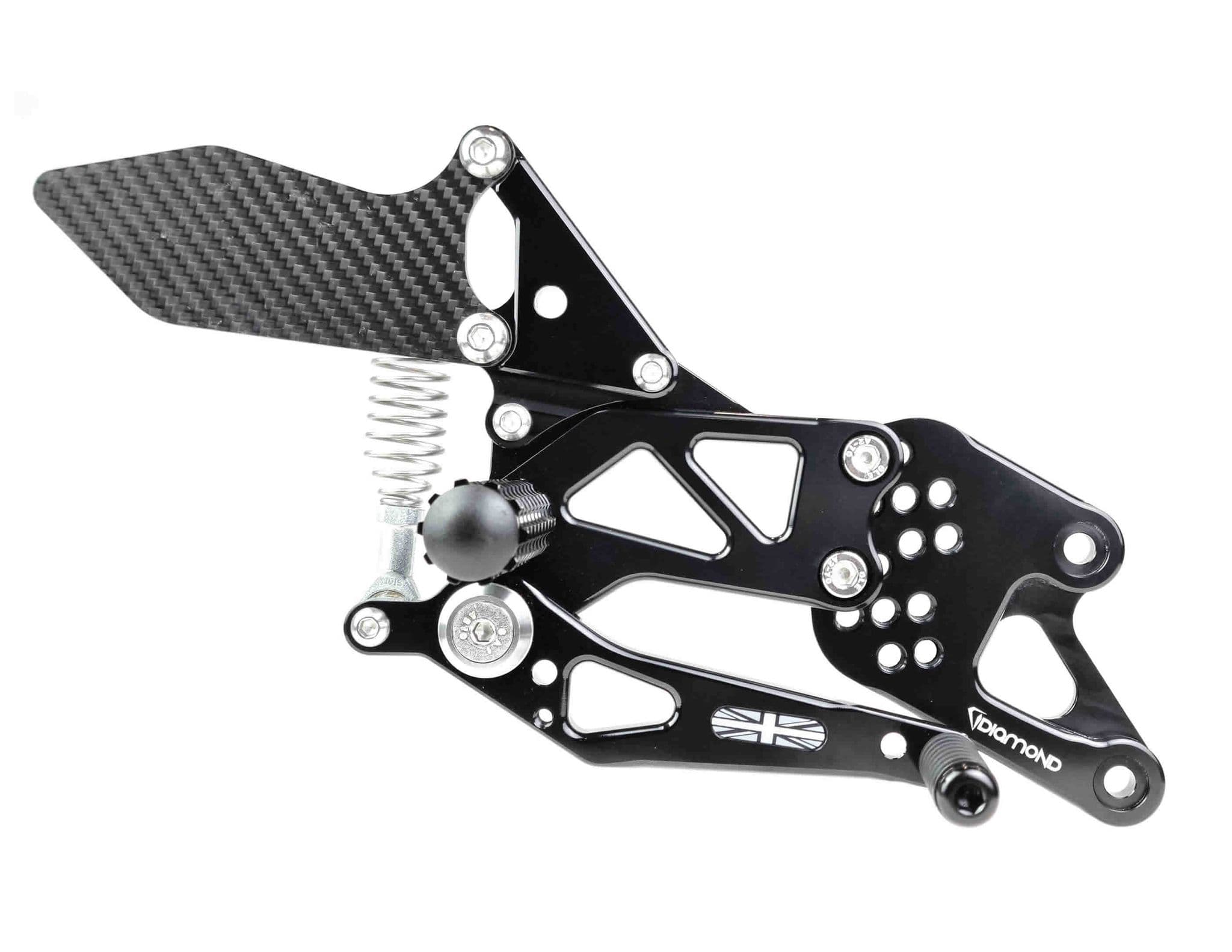 Yamaha R1 Rearsets from Diamond Race Products - Now with Carbon Fibre!