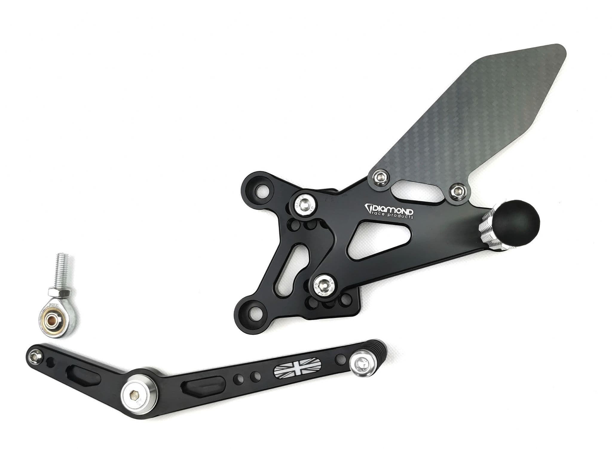 Yamaha R6 Rearsets from Diamond Race Products - Now with Carbon Fibre!