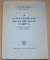 Abstract of British Historical Statistics, & Second Abstract of British Historical Statistics