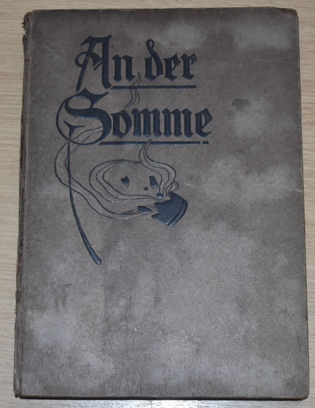 An der Somme (Published 1918 - German Text)