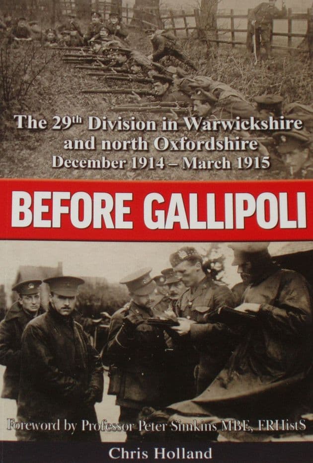 Before Gallipoli, by Chris Holland