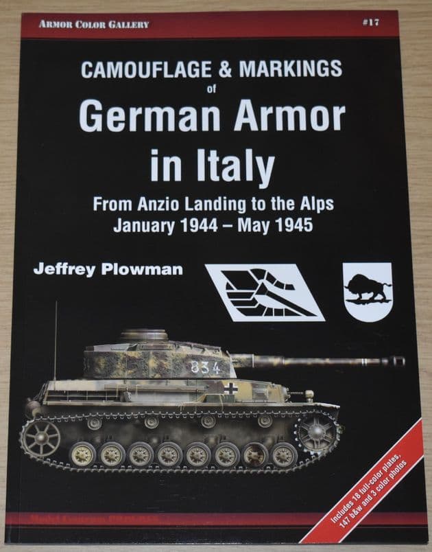 Camouflage & Markings of German Armour in Italy, by Jeffrey Plowman